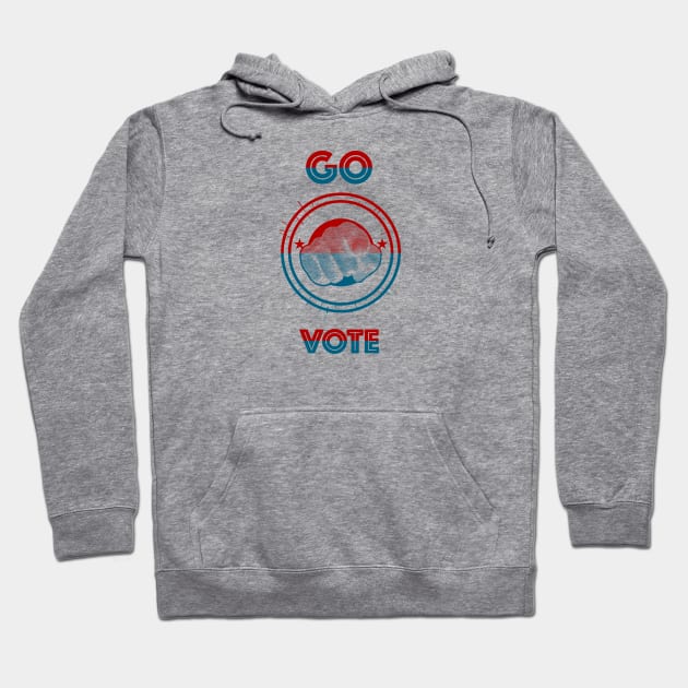 Go Vote Hoodie by NeilGlover